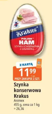 Szynka konserwowa promocja w Leclerc