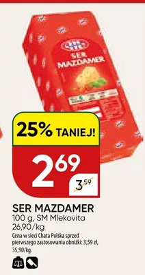Ser mazdamer promocja w Chata Polska