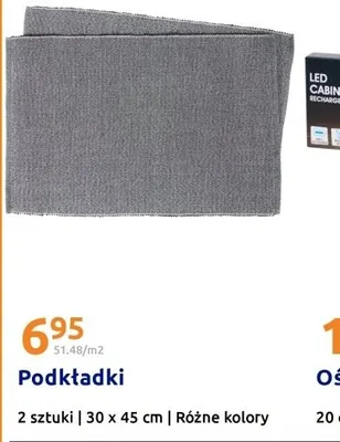 Podkładki promocja w Action