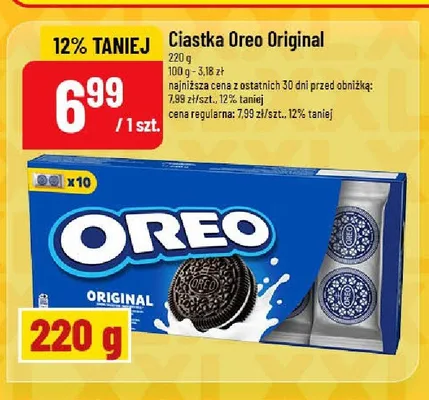 Ciastka Oreo Original promocja w POLOmarket