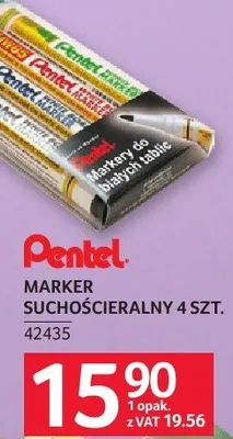 Marker suchościeralny Pentel 4 szt. promocja w Selgros