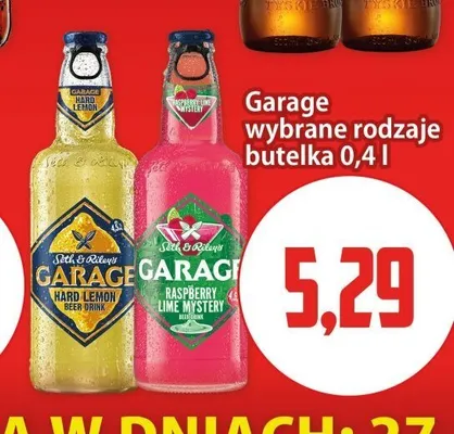 Piwo Garage Raspberry Lime Mystery promocja w Kupiec