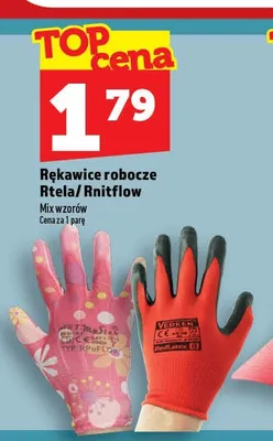 Rękawice robocze Rnitflow promocja w TOPAZ