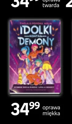 Książka Idolki kontra demony Wilga promocja w Empik