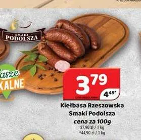 Kiełbasa Rzeszowska Smaki Podolsza promocja w Delfin
