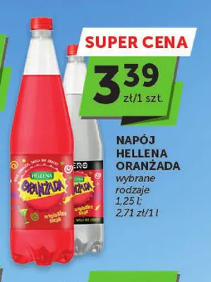 Napój Hellena Oranżada czerwona promocja w Groszek