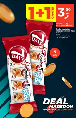 Rogaliki z nadzieniem kakaowo-waniliowym promocja w Dealz