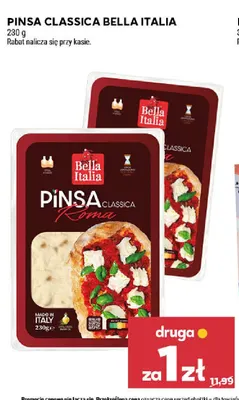 Pinsa classica Bella Italia promocja w Stokrotka