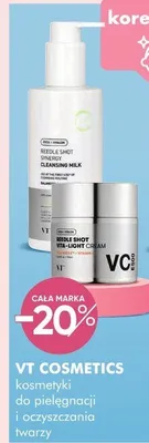 Kosmetyki do pielęgnacji i oczyszczania twarzy VT Cosmetics promocja w Super-Pharm