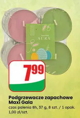 Podgrzewacze zapachowe Maxi Gala promocja w Dino