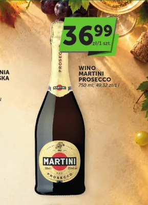 Wino musujące Martini Prosecco promocja w Groszek