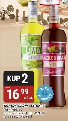 Baza koktajlowa Reythor Blackcurrant promocja w bi1