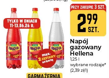 Napój gazowany Hellena promocja w Społem Częstochowa