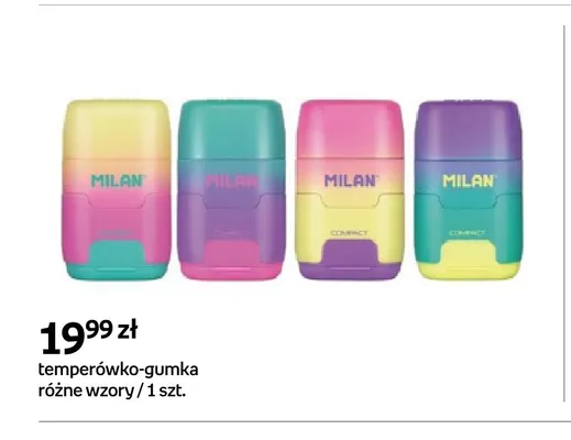Temperówko-gumka Milan promocja w Empik
