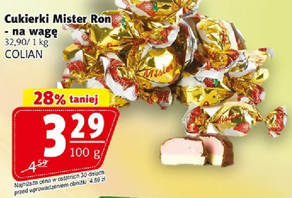 Cukierki Mister Ron na wagę promocja w Prim Market