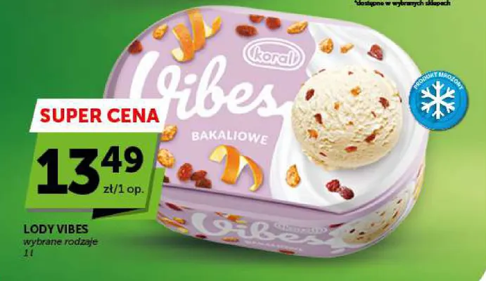 Lody Vibes promocja w Euro Sklep