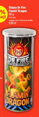 Chipsy Dr Fire Flamin' Dragon promocja w Dealz