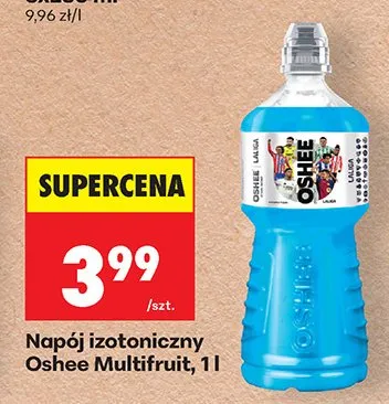 Napój izotoniczny Multifruit promocja w Biedronka