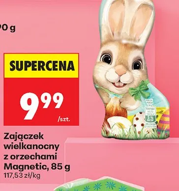 Zająćek wielkanocny z orzechami  promocja w Biedronka