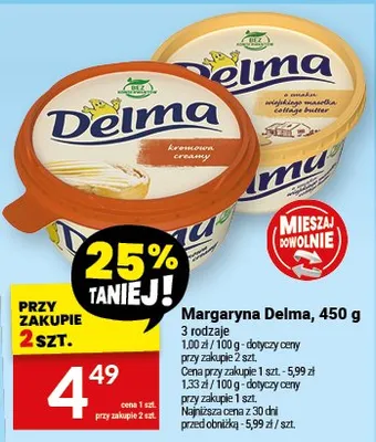 Margaryna Delma promocja w Twój Market