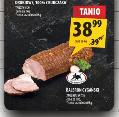 Baleron cygański ZMB Białystok promocja w Arhelan