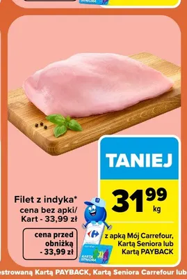 Filet z indyka promocja w Carrefour