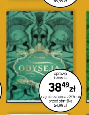 Książka Odyseja oprawa twarda Homer promocja w Empik