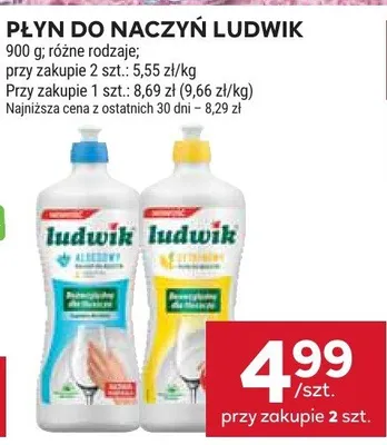 Płyn do naczyń ludwik promocja w Stokrotka