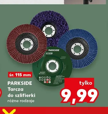 Tarcza do szlifierki Parkside promocja w Kaufland