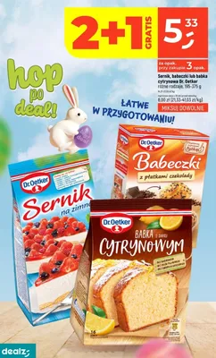 Sernik, babeczki lub babka cytrynowa różne rodzaje promocja w Dealz