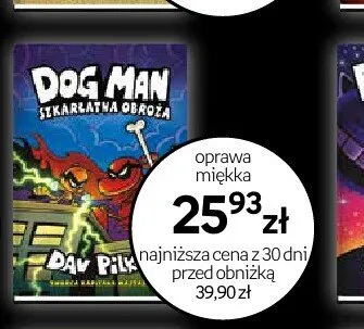 Książka Dog Man Szkarłatna Obroża oprawa miękka promocja w Empik