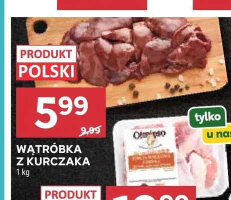 Wątróbka z kurczaka promocja w Stokrotka