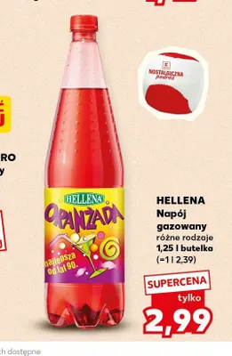 Napój gazowany Hellena Oranżada promocja w Kaufland