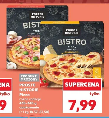 Pizza cztery sery Proste Historie Bistro promocja w Kaufland