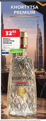 Wódka Khortytsa Premium promocja w Stokrotka