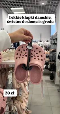 Klapki damskie promocja w Pepco