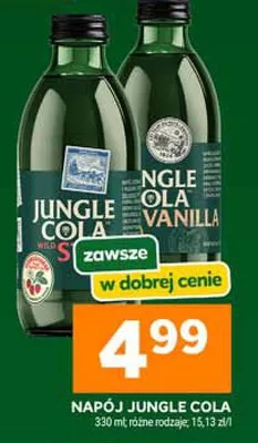 Napój Jungle Cola promocja w Stokrotka