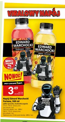 Napój Edward Warchocki truskawka-jagoda Fortuna promocja w Twój Market