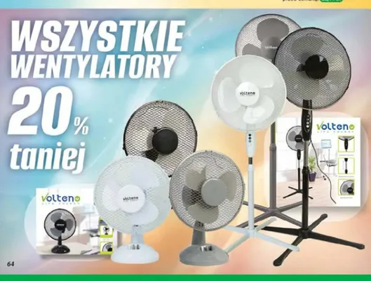 Wentylatory Volteno promocja w Dino