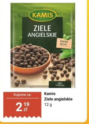 Ziele angielskie Kamis promocja w Dino