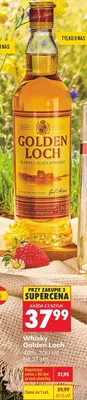 Whisky Golden Loch Blended Scotch Whisky 40% promocja w Biedronka