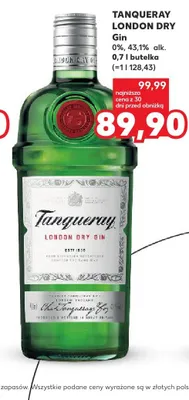 Gin Tanqueray London Dry promocja w Kaufland