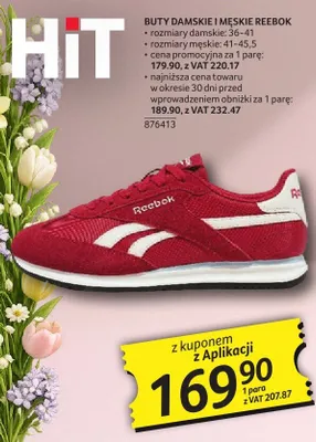 Buty damskie Reebok promocja w Selgros