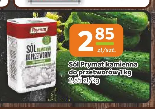 Sól kamienna do przetworów Prymat promocja w Gama