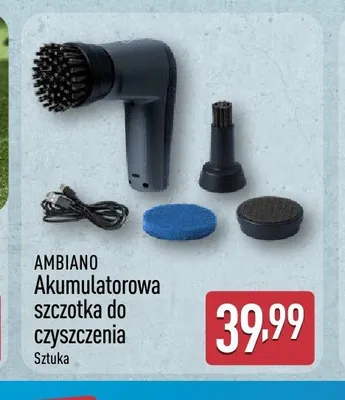 Akumulatorowa szczotka do czyszczenia AMBIANO promocja w Aldi