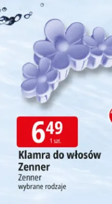 Klamra do włosów Zenner promocja w Leclerc