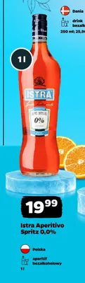 Aperitif bezalkoholowy Istra Aperitivo Spritz 0,0% promocja w Netto