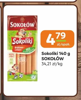Parówki Sokoliki Sokołów promocja w Gama