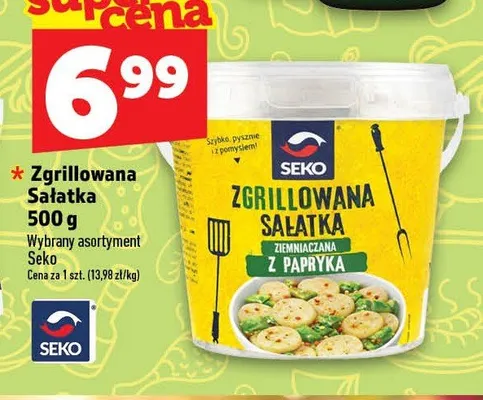 Sałatka zgrillowana Seko promocja w TOPAZ