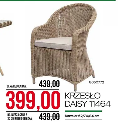 Krzesło Daisy 11464 62/76/84cm promocja w Abra Meble